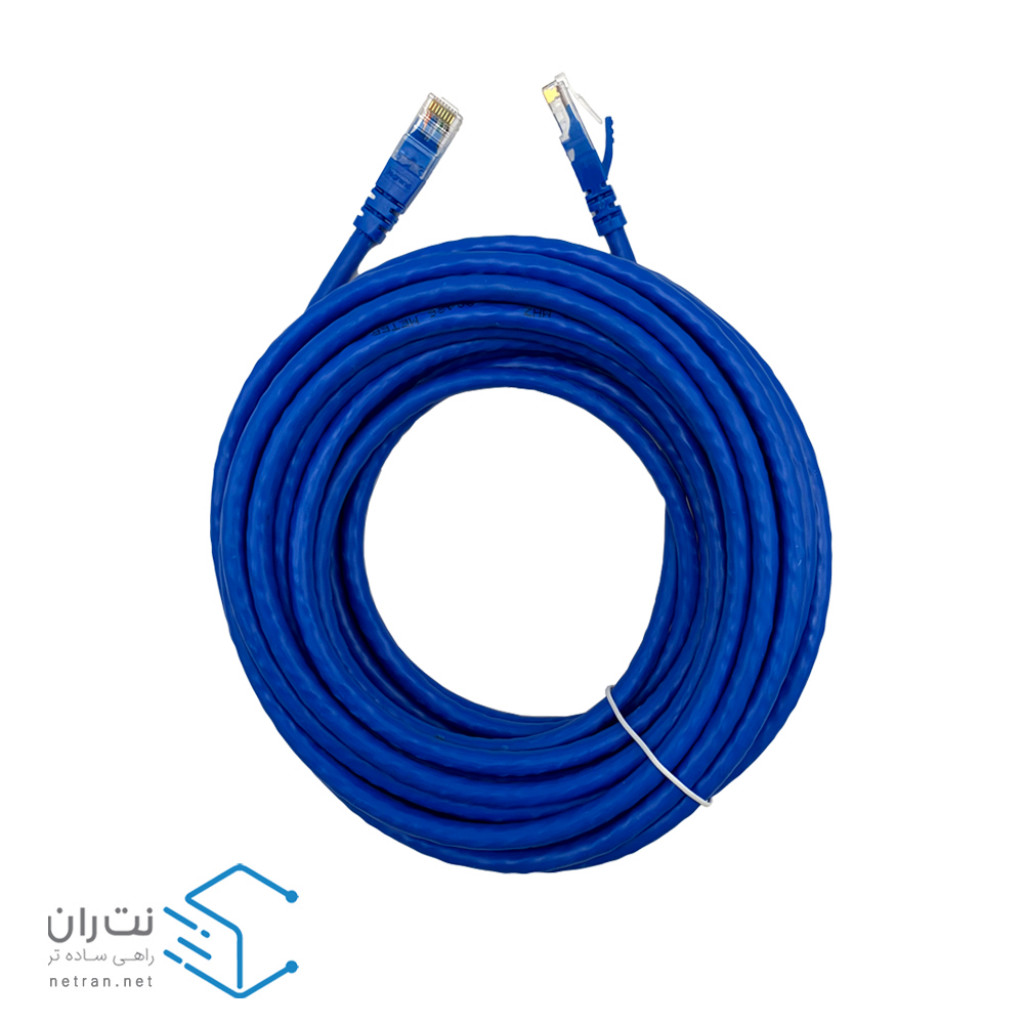 پچ کورد لگراند (کابل لن) Cat6 UTP روکش PVC آبی 10 متری